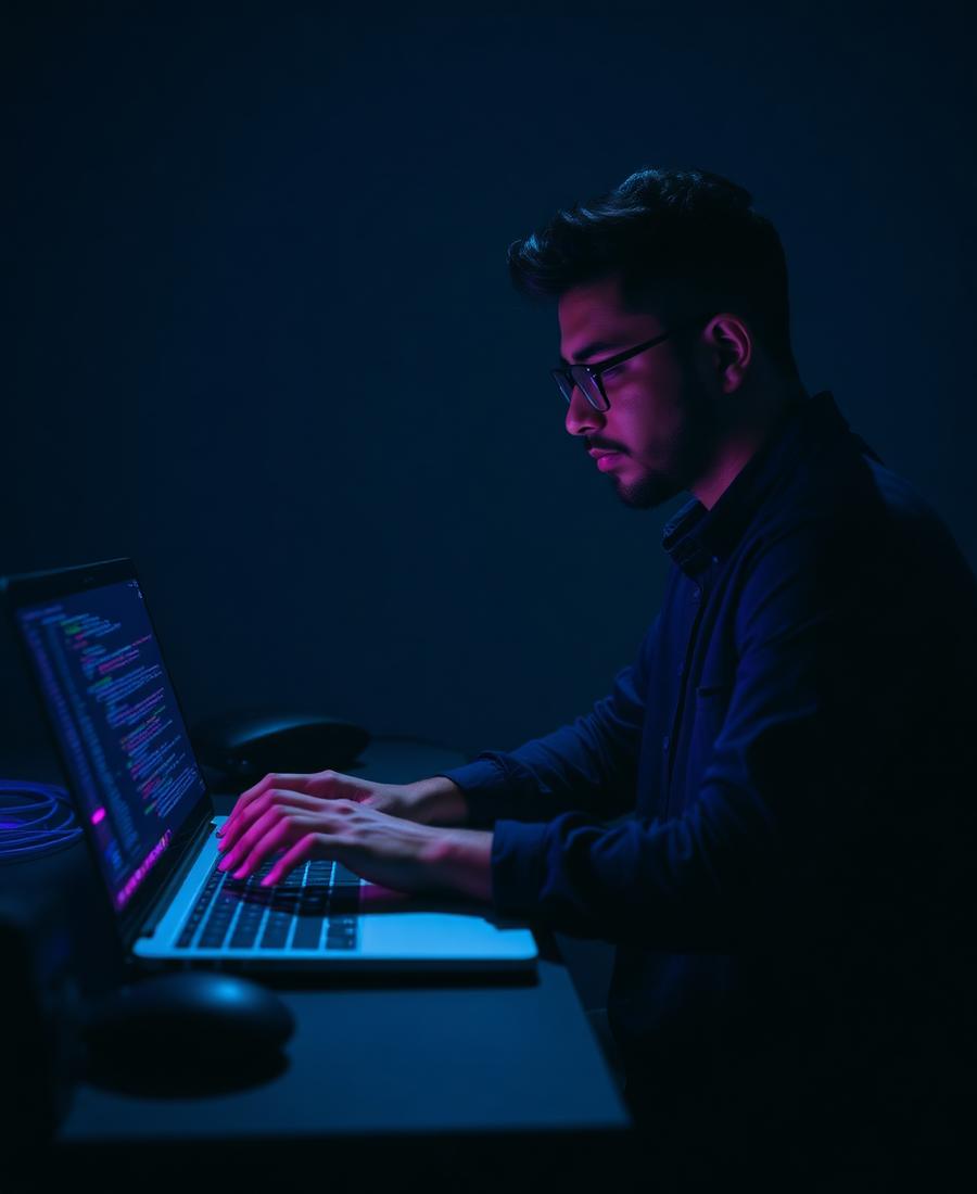 Developer at work